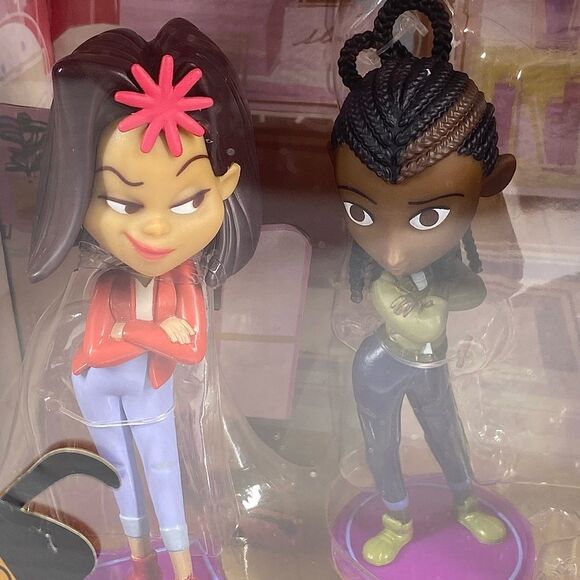 Disney The Proud Family Penny Proud Crew Mini Figurines Louder Prouder - Picture 7 of 9